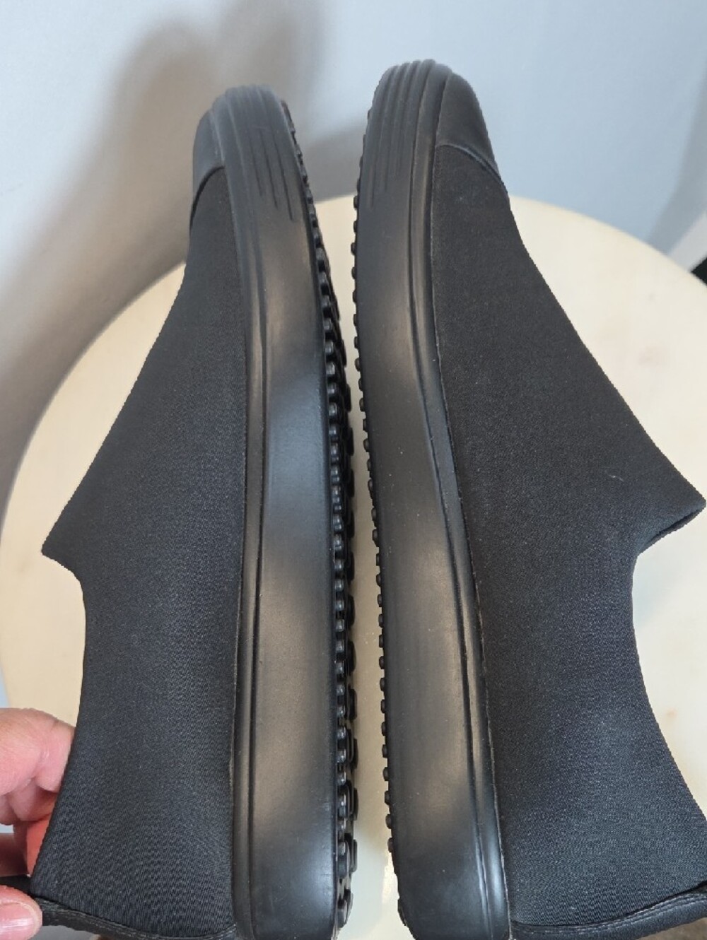 Ecco Womens Black Slip-On Loafers Size 9 - Picture 6 of 9